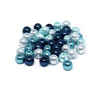 L'attrape-rêve assortiment de perles rondes bleues lot de 100 diamètre 6 mm