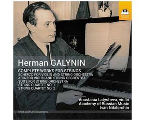 Latysheva Academy Of Russian Music Nikiforchin - Complete Works For Strings [Compact Discs]