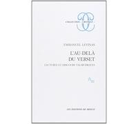 L'au-delà du verset. Lectures et discours talmudiques