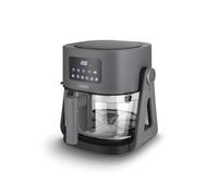Lauben Glass&Grill Air Fryer Friteuse à air chaud 3 en 1 5500BG avec capacité 5,5 L, panier à frire en verre, 6 programmes + réglage manuel, 3 en 1 - peut être utilisé comme grill et poêle à frire