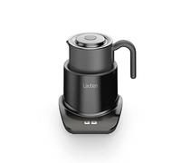 Lauben Milk Frother 550BC Mousseur à lait électrique 150 ml/300 ml, mousseur à lait automatique pour café, cappucino latte, 500 W, passe au lave-vaisselle, mousseur à lait en acier inoxydable, chauffe
