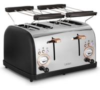 Lauben Toaster 1500BC 4Toasts 1500W schwarz