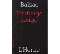 L'auberge rouge - Honoré de Balzac - L'herne - broché - Roman