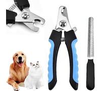 LauCentral Coupe Ongles Chien pour Coupe Griffes Chien Et Coupe Ongle Cha-Coupe Ongle pour Chien ou Chat avec Cran de Sécurité