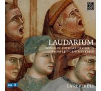 Laudarium-Songs of Popular Devotion from 14th by ANONYMOUS [Audio CD] NEUF