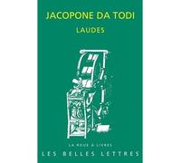 Laudes - Jacopone Da Todi - Belles Lettres - broché - Essai