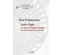 Laudes Regiæ Ernst Hartwig Kantorowicz (Auteur)