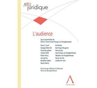 L'audience En hommage à Monsieur le bâtonnier Pierre van Drooghenbroeck - Pierre Emmanuel Cornil - Anthemis - broché - Etude