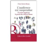 L'audience est suspendue Clara Seren-Rosso (Auteur), Boris Cyrulnik (Préface)