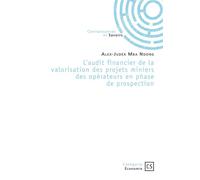 L'audit financier de la valorisation des projets miniers des opérateurs en phase de prospection Ou comment fiabiliser l'incertitude - Alex-Judex Mba Ndong - Publibook - broché - Guide