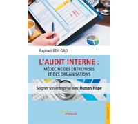 L'audit interne : médecine des entreprises et des organisations - Raphaël Ben Gad - Jets D'encre - broché - Etude