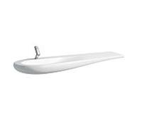 LAUFEN Alessi One 8149714001041 160x50cm, blanc clean coat, avec trou pour robinet