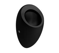 LAUFEN Alessi one urinoir à aspiration, sans trous pour montage de couvercle, sans mouche, 325x290mm, H8409757160001, Couleur: Noir Mat