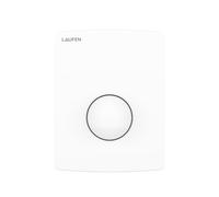 LAUFEN AU109 INEO plaque de commande, pour urinoir, montage anti-vandalisme, 126x17x162mm, H9091090000001, Couleur: blanc