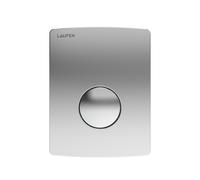 LAUFEN AU109 INEO plaque de commande, pour urinoir, montage anti-vandalisme, 126x17x162mm, H9091090040001, Couleur: chrome