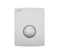 LAUFEN AU109 INEO plaque de commande, pour urinoir, montage anti-vandalisme, 126x17x162mm, H9091090070001, Couleur: Chrome Mat