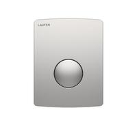 LAUFEN AU109 INEO plaque de commande, pour urinoir, montage anti-vandalisme, 126x17x162mm, H9091099280001, Couleur: acier inoxydable brossé