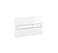LAUFEN AW1 Plaque de fixation, Dual-Flush, 250x10x160mm, H8956610000001, Couleur: blanc