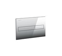 LAUFEN AW1 Plaque de fixation, Dual-Flush, 250x10x160mm, H8956610040001, Couleur: chrome