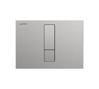LAUFEN AW103 INEO plaque de commande, 202x10x145mm, Dual-Flush, inox brossé, H9001039280001