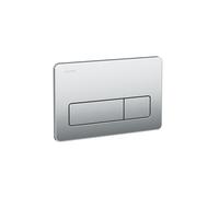 LAUFEN AW2 Inox plaque de fixation, Dual-Flush, 259x11x169mm, anti-vandalisme, H8956620000001