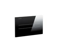 LAUFEN AW3 plaque de commande électronique, verre, sans contact, Dual-Flush, 252x13x162mm, H8956630200001, Couleur: Noir