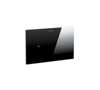 LAUFEN AW4 plaque de commande électronique, verre, sans contact, Dual-Flush, 252x15x162mm, H8956640200001, Couleur: Noir
