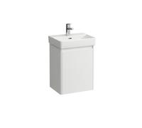 LAUFEN BASE 2.0 bâti-support pour lavabo, 1 porte, charnières à droite, SoftClose, pour H815961, 454x320x522mm, H4112221082601, Couleur: Blanc mat