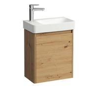 Laufen Base 2.0 lavabo avec meuble 48 cm chêne H8658652671131