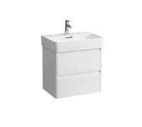 LAUFEN BASE 2.0 pour meuble sous-lavabo VAL, 2 tiroirs, système de rangement inclus, pour H810283, 572x400x515mm, H4113721082611, Couleur: Blanc brillant