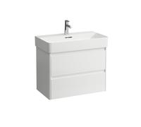 LAUFEN BASE 2.0 pour meuble sous-lavabo VAL, 2 tiroirs, système de rangement inclus, pour H810285, 719x400x515mm, H4114021082611, Couleur: Blanc brillant