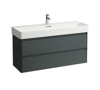 LAUFEN BASE 2.0 pour meuble sous-lavabo VAL, 2 tiroirs, système de rangement inclus, pour H810289, 1168x400x515mm, H4114221082661, Couleur: Trafic gris