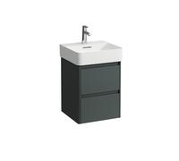 LAUFEN BASE 2.0 pour meuble sous-lavabo VAL, 2 tiroirs, système de rangement inclus, pour H815281, 422x400x515mm, H4113521082661, Couleur: Trafic gris