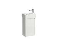 LAUFEN BASE 2.0 pour sous-lavabo VAL, 1 porte, charnières à droite, SoftClose, pour H815280, 315x205x515mm, H4113421082611, Couleur: Blanc brillant