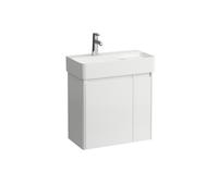 LAUFEN BASE 2.0 pour sous-lavabo VAL, 2 portes, SoftClose, pour H815285, 572x294x515mm, H4113831082611, Couleur: Blanc brillant