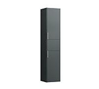base Laufen pour armoire haute VAL H4027111102661 165x35x33,5cm, charnière à gauche, gris trafic