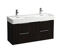 Laufen Base für VAL sous lavabo H4025341102631 118x53x39cm, avec 4 tiroirs, Ulme dunkel