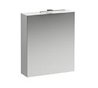 LAUFEN Base H4027521102601 miroir LED H4027521102601 60x70x18,5cm, Weiß Matt , butée à droite