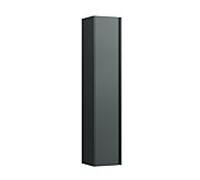LAUFEN BASE pour armoire INO H4030331102661 35x16,5cm, 2000 , charnière gauche, poignée aluminium noir, gris signalisation