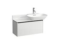 LAUFEN BASE pour H4030031102601 INO H4030031102601 77x36cm, 2000 blanc aluminium noir, match0 mat