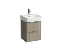 LAUFEN Base pour meuble sous-lavabo Val, 2 tiroirs, 433x390mm, H4021321102621, Couleur: Lumière d'orme