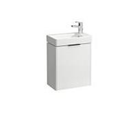 Laufen Base Armoire sous lavabo, charniÚres à droite, 460x265x530mm, pour lavabo H815954, H402102110, Coloris: Neige (blanc mat) - H4021021102601
