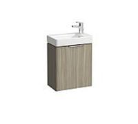 LAUFEN Base pour meuble sous-vasque PRO S H4021021102621 47x26,5x53cm, porte 2000 , charnière à droite, Ulme hell