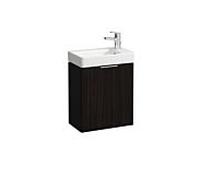 LAUFEN Base pour meuble sous-vasque PRO S H4021021102631 47x26,5x53cm, porte 2000 , charnière à droite, Ulme dunkel