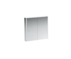 LAUFEN Châssis 25 armoire de toilette, éclairage vertical, arrêt extérieur, 750x150x800, H4085039001441, Exécution: Pièces latérales en miroir