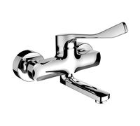 LAUFEN CityPro Liberty Mitigeur mural pour lavabo, apparent, bec pivotant, saillie 175mm, HF500922100694