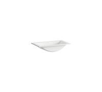 LAUFEN CLASSICS Lavabo à encastrer par le haut, rectangulaire, sans percement pour la robinetterie, sans trop-plein, 585x347x143mm, blanc brillant, H517CL30001121