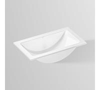 Lavabo encastré Laufen CLASSICS H517CL30001121 585 x 347 x 143 mm, sans perçage pour robinetterie, sans trop-plein, blanc