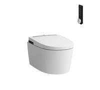 LAUFEN Cleanet Alvia WC douche, sans rebord, suspendu, chasse deau basse, 410x600x485mm, H8211604000001