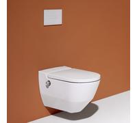 LAUFEN WC douche Navia Cleanet, lavable 4,5/3 litres, sans rebord, sans rebord, 37x58 cm, H8206017570001, Couleur: blanc mat
